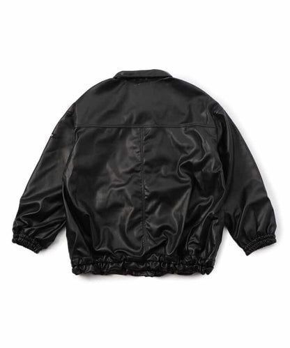仿皮夾克