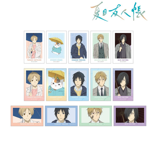 《夏目友人帳》新繪雨天版 隨機插畫卡（單品/全套BOX）【BOX／14個裝】