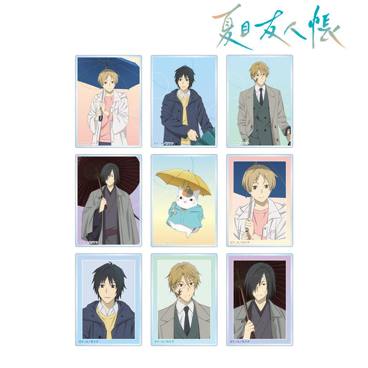 《夏目友人帳》新繪雨天版 隨機亞克力卡（單品/全套BOX）【BOX／9個裝】