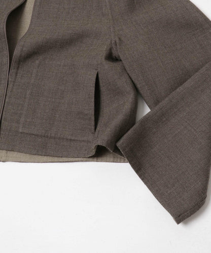 AMOMENTO 手工製作插肩短款夾克