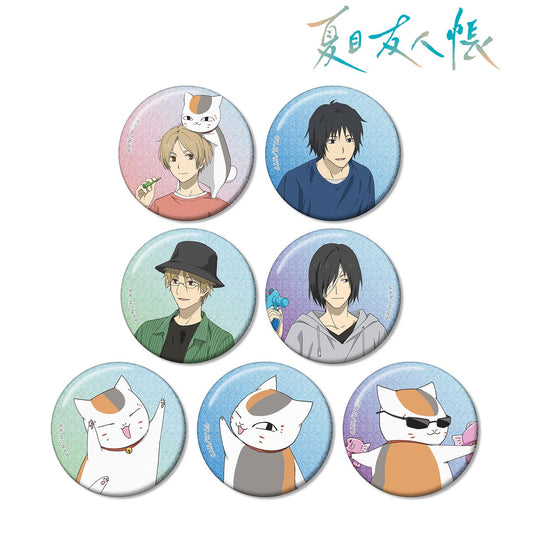 《夏目友人帳》新繪泡泡版 亮片徽章盲盒（整盒/全套BOX）【BOX／7個裝】