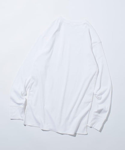 平紋圓領長袖套裝T恤