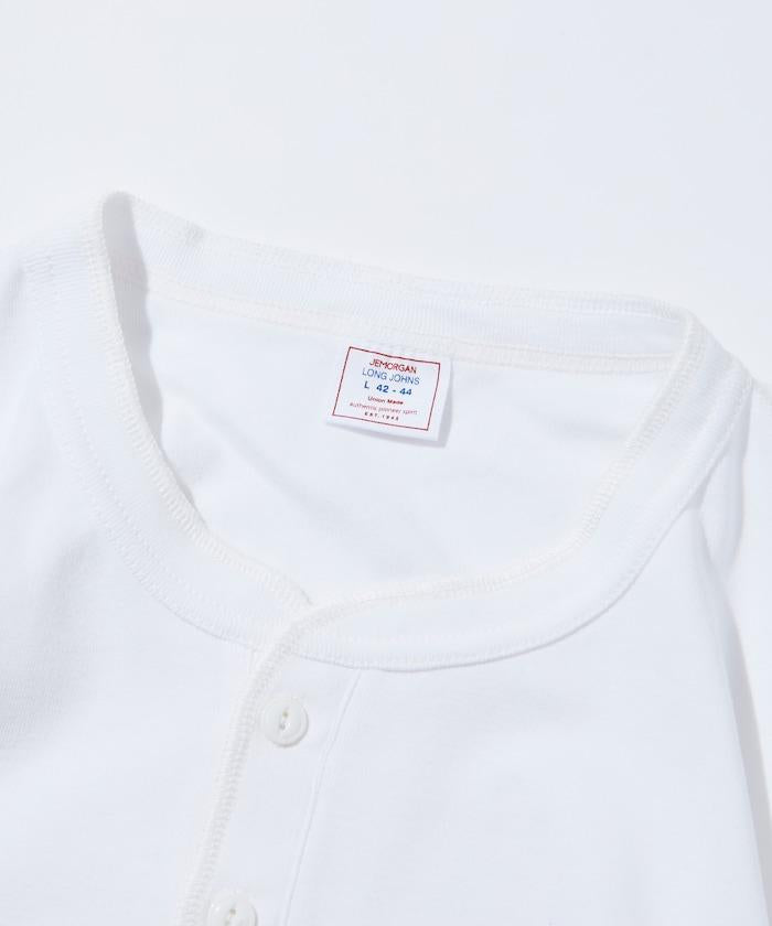 羅紋亨利領長袖套裝T恤