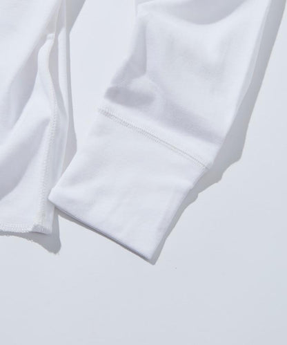 羅紋亨利領長袖套裝T恤