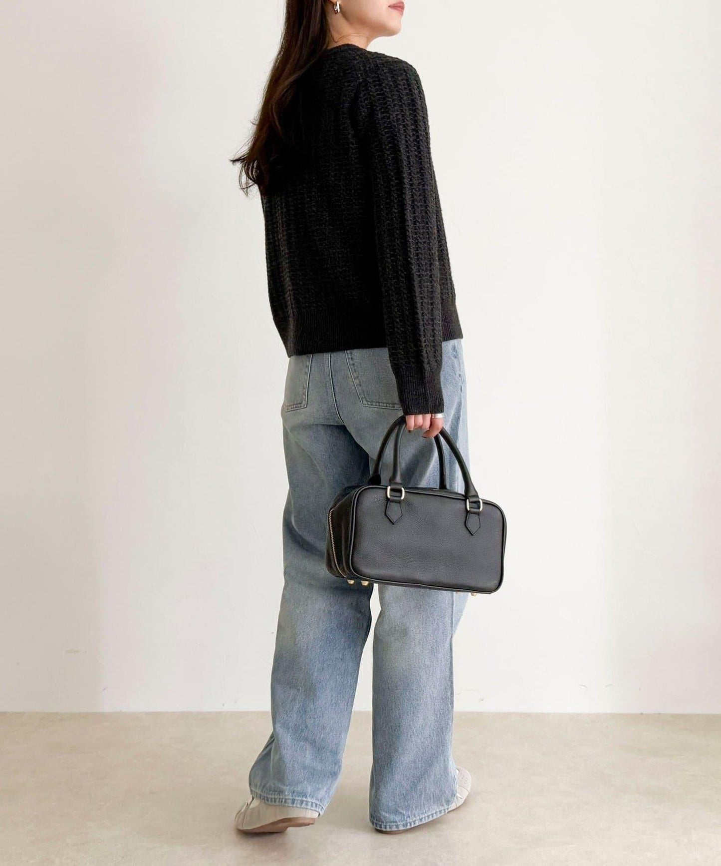 FR刺繡麻花紋針織開衫