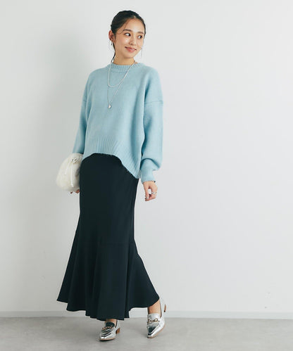 人氣單品・日常百搭◎仿犛牛絨圓領針織衫