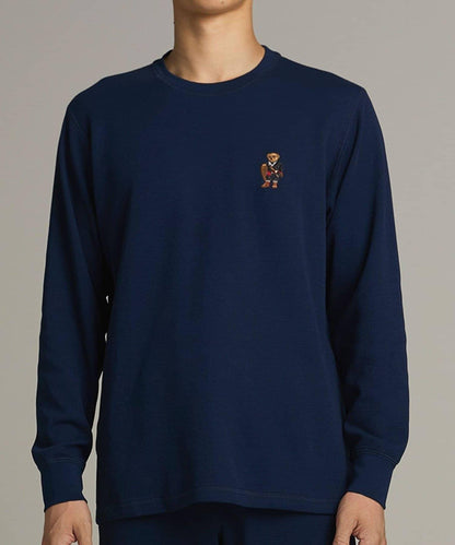 【POLO RALPH LAUREN】華夫格長袖節日家居服