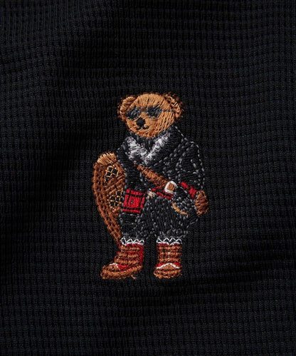 【POLO RALPH LAUREN】華夫格長袖節日家居服