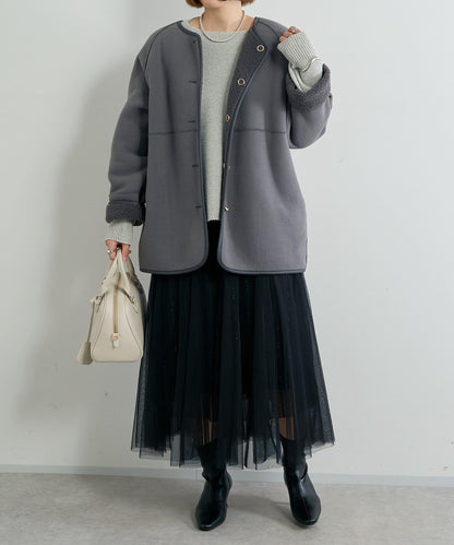 大人女性優雅風格網紗褶皺半身裙