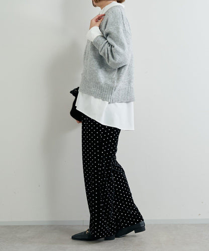 人氣單品・日常百搭◎仿犛牛絨圓領針織衫