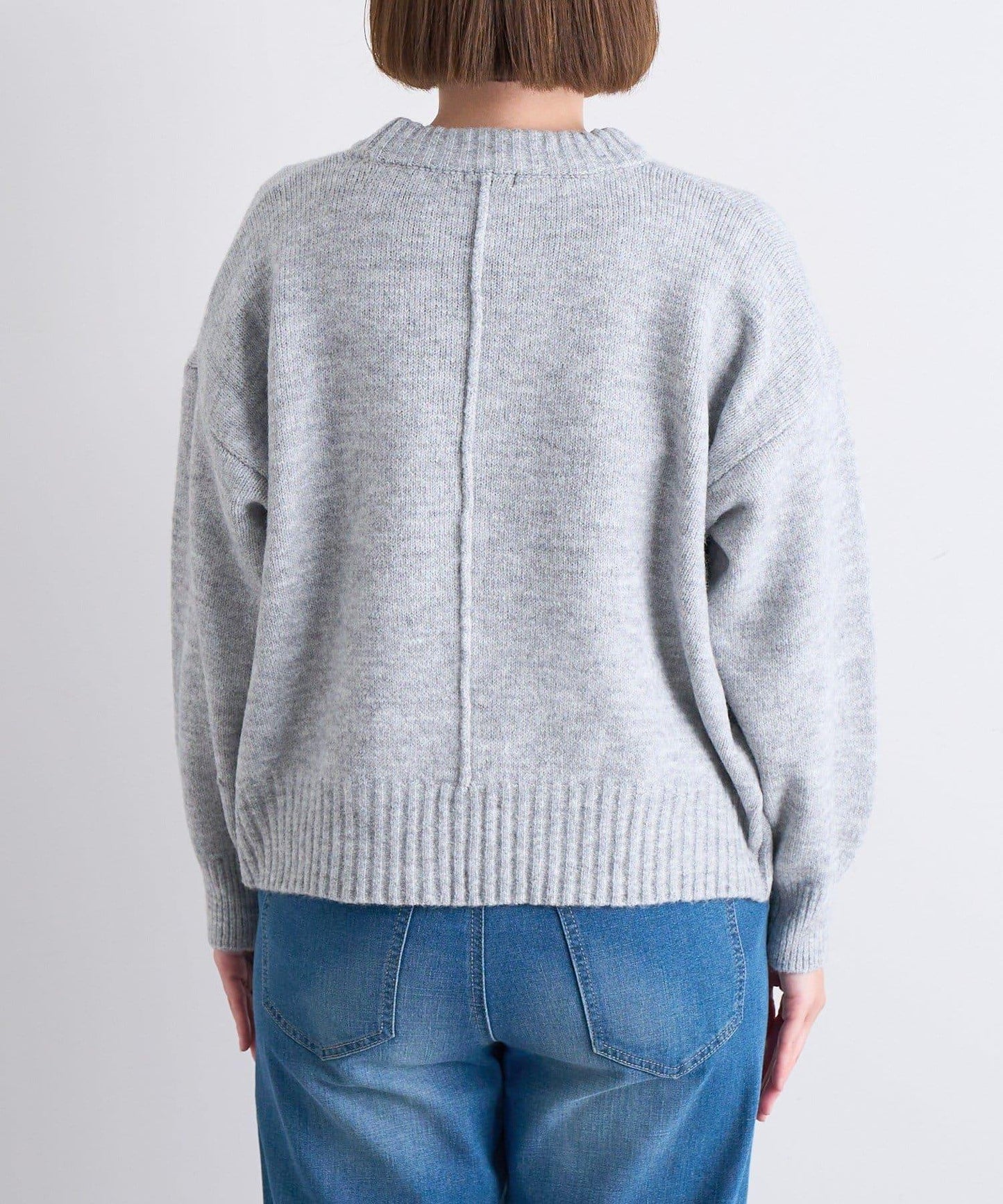 人氣單品・日常百搭◎仿犛牛絨圓領針織衫