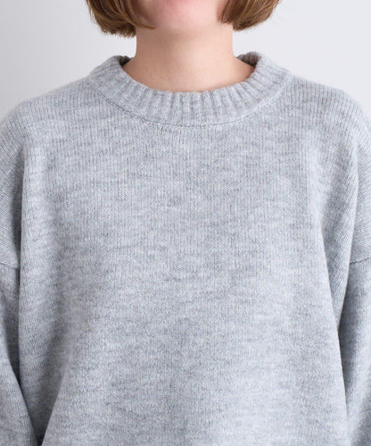 人氣單品・日常百搭◎仿犛牛絨圓領針織衫