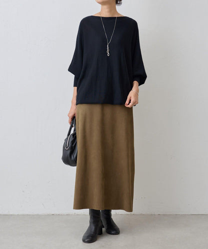 羊毛蝙蝠袖針織衫