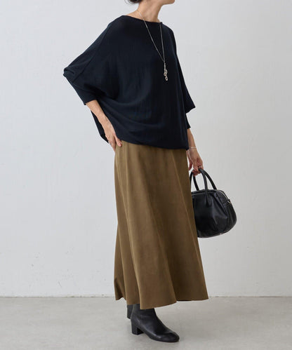 羊毛蝙蝠袖針織衫