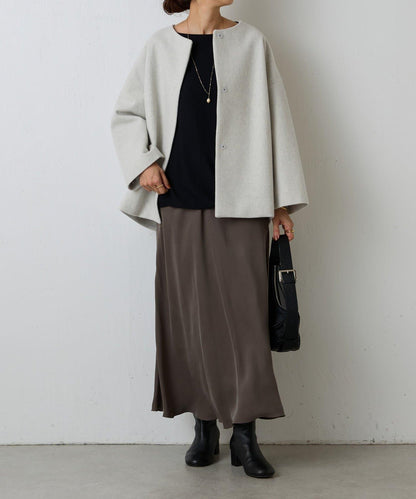 羊毛蝙蝠袖針織衫