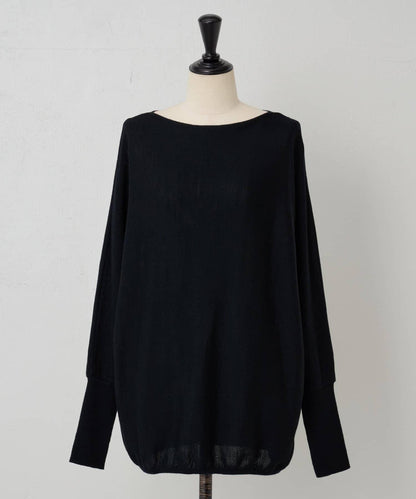 羊毛蝙蝠袖針織衫