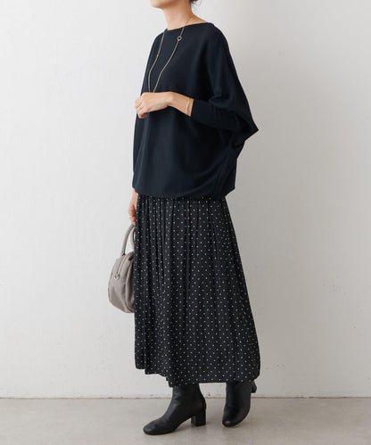 羊毛蝙蝠袖針織衫