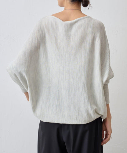 羊毛蝙蝠袖針織衫