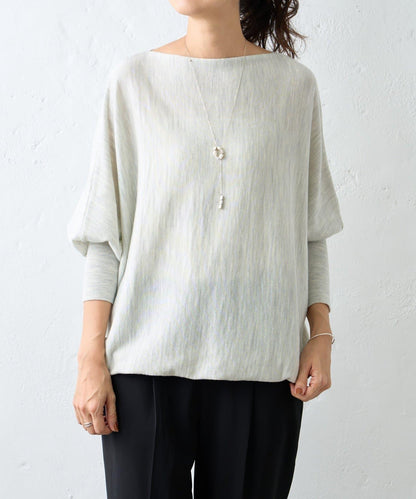 羊毛蝙蝠袖針織衫