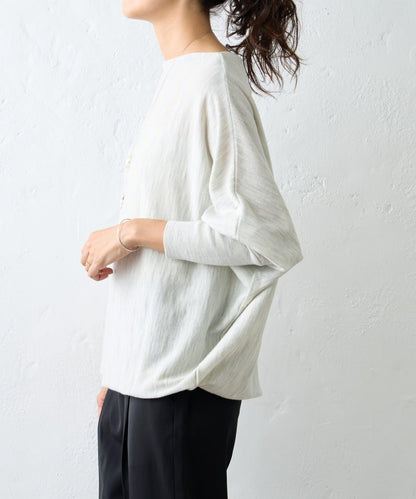 羊毛蝙蝠袖針織衫