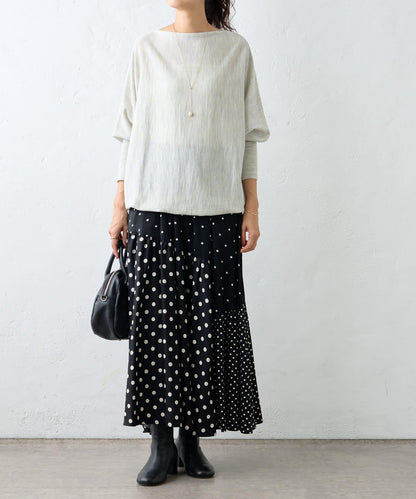 羊毛蝙蝠袖針織衫