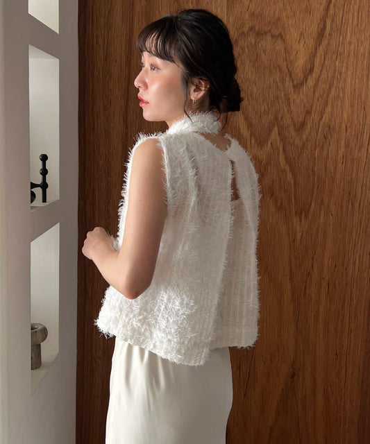 【CAPRICIEUX LE'MAGE】【yao企畫】提花項圈背心
