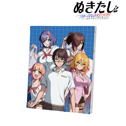 ぬきたし THE ANIMATION_宣傳視覺 F3號畫布板