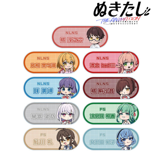THE ANIMATION_隨機亞克力姓名牌（單品/全套BOX）【BOX／9包入】