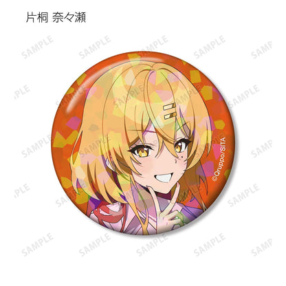 ぬきたし THE ANIMATION_隨機全息徽章罐裝徽章（單品/全套BOX）【BOX／9包入】