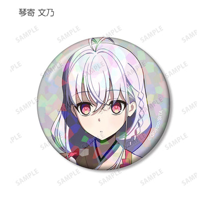 ぬきたし THE ANIMATION_隨機全息徽章罐裝徽章（單品/全套BOX）【BOX／9包入】