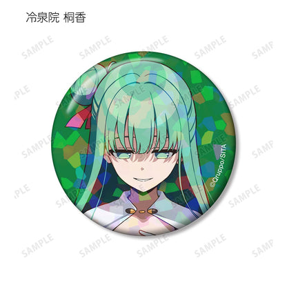 ぬきたし THE ANIMATION_隨機全息徽章罐裝徽章（單品/全套BOX）【BOX／9包入】