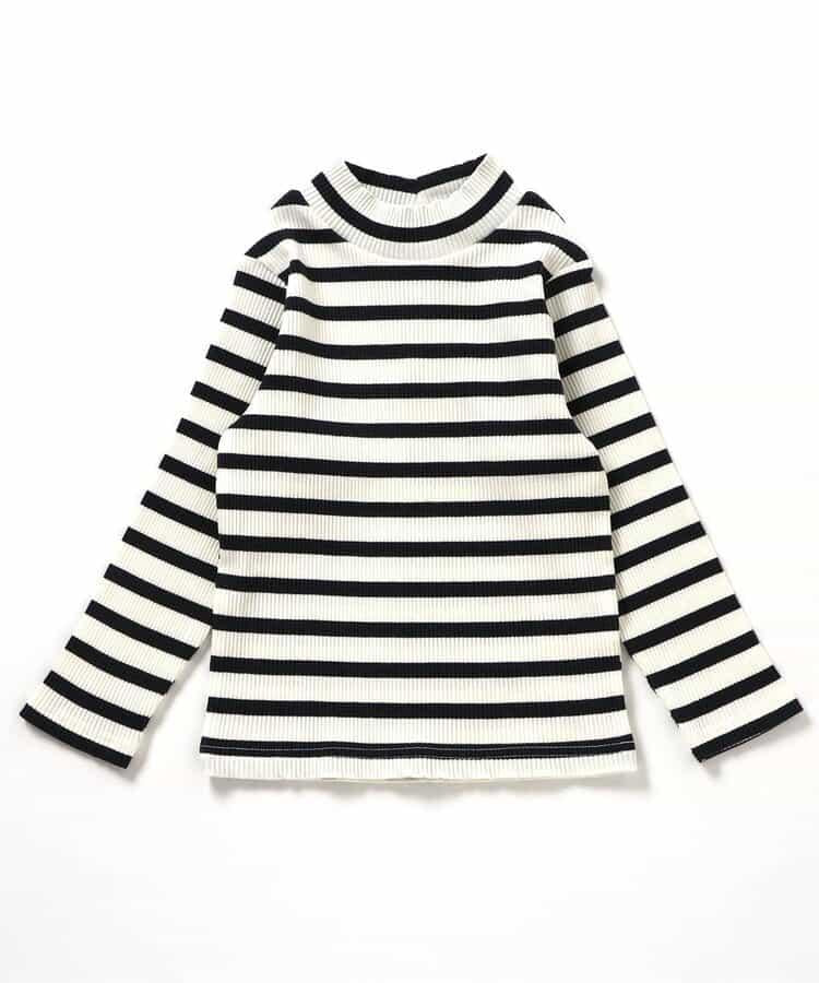 條紋羅紋長袖T恤