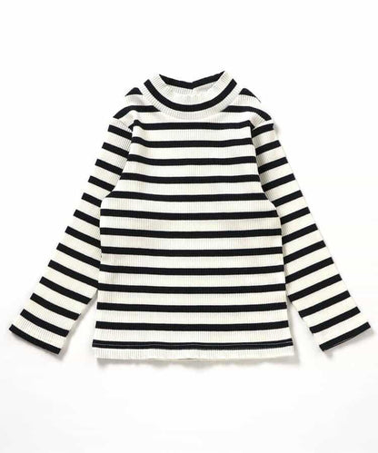 條紋羅紋長袖T恤