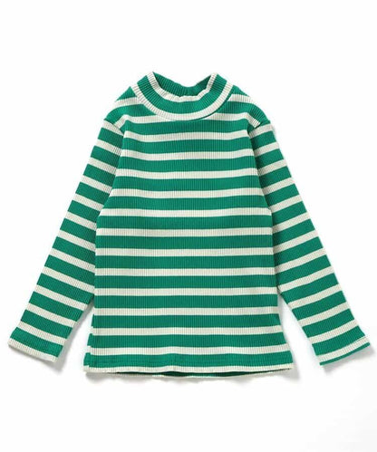 條紋羅紋長袖T恤