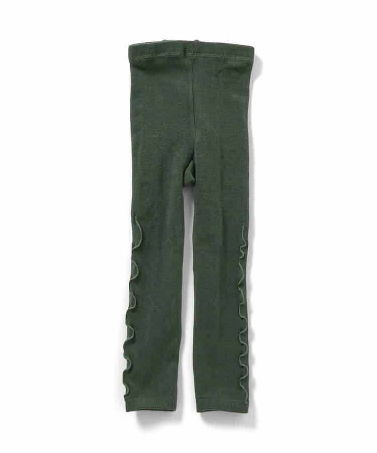 側邊波浪邊打底褲