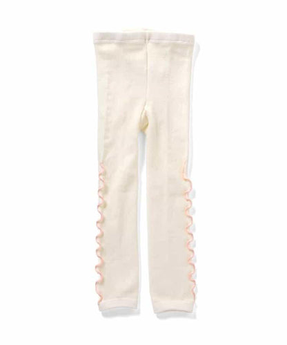 側邊波浪邊打底褲