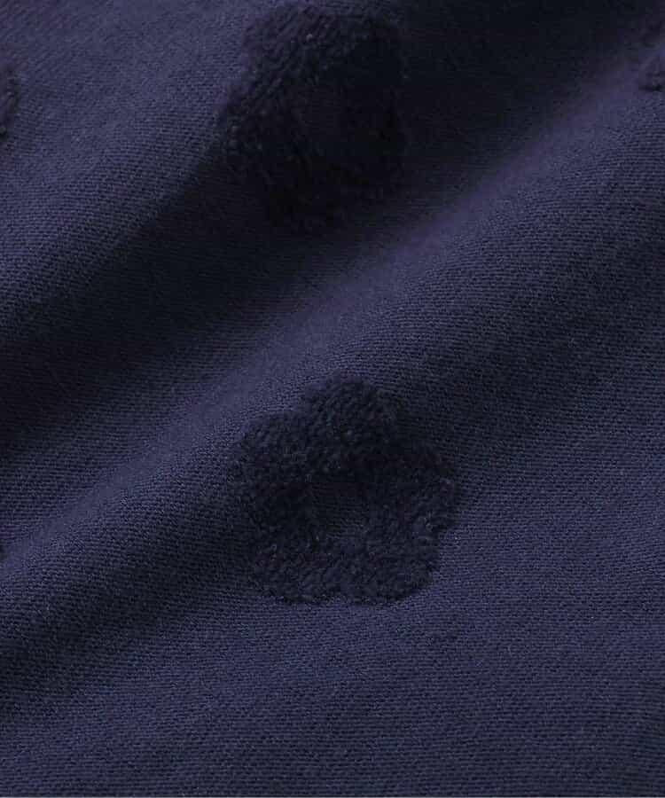 花卉提花波浪邊長褲 10分丈