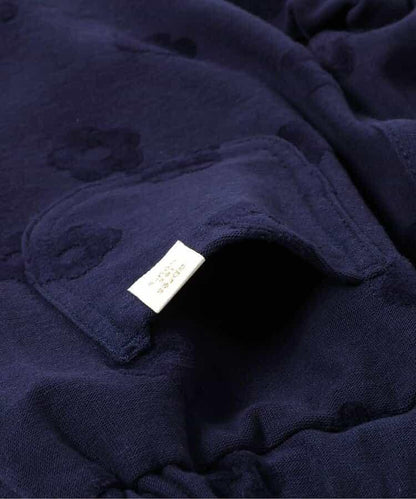 花卉提花波浪邊長褲 10分丈