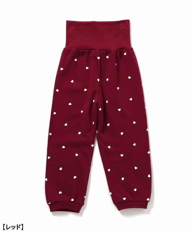 愛心花卉圖案衛衣家居服