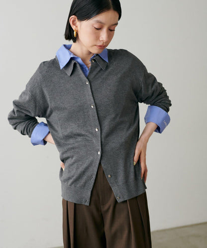 針織翻領短袖衫