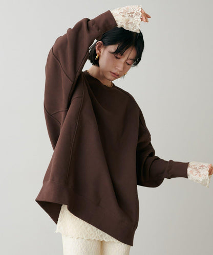 拼接設計寬鬆衛衣