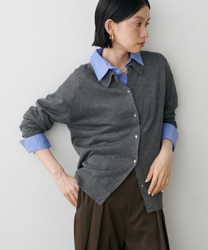 針織翻領短袖衫