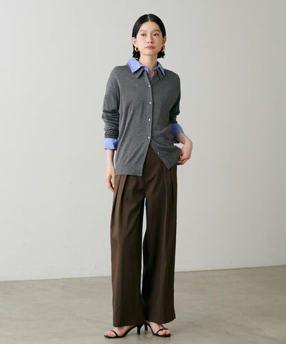 針織翻領短袖衫