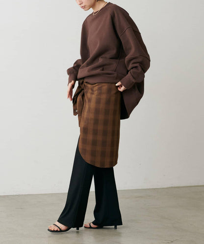 拼接設計寬鬆衛衣