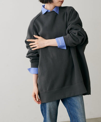拼接設計寬鬆衛衣
