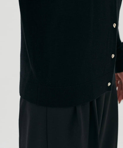 針織翻領短袖衫