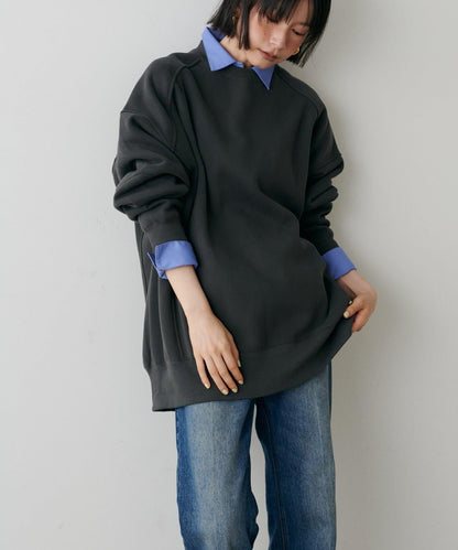 拼接設計寬鬆衛衣
