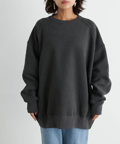 拼接設計寬鬆衛衣