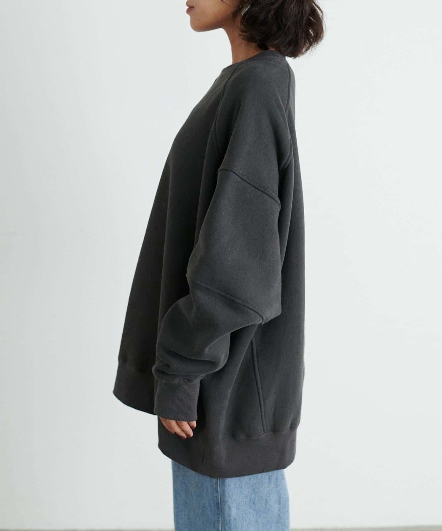 拼接設計寬鬆衛衣