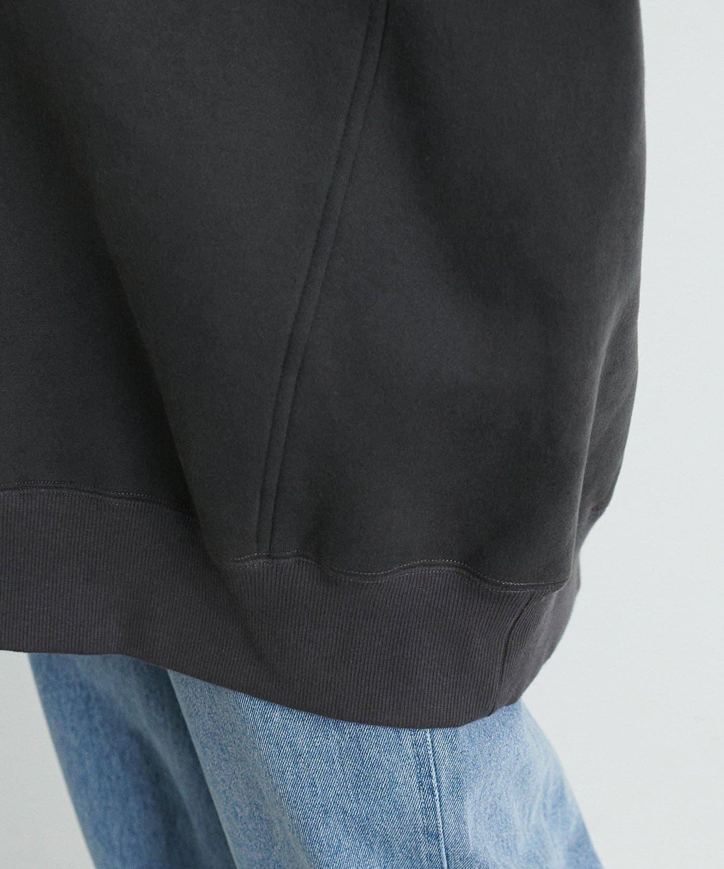 拼接設計寬鬆衛衣